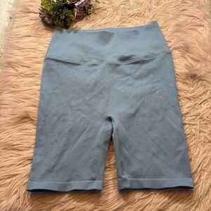 J. Crew SculptStretch High Rise Ribbed Bike Shorts sz M